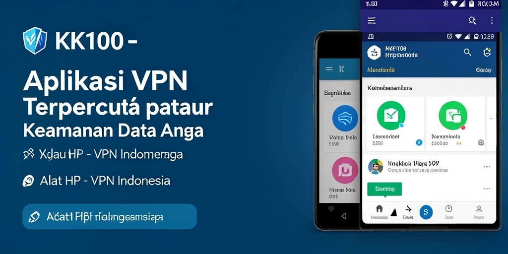 Tampilan antarmuka KPK100 yang sederhana dan mudah digunakan.